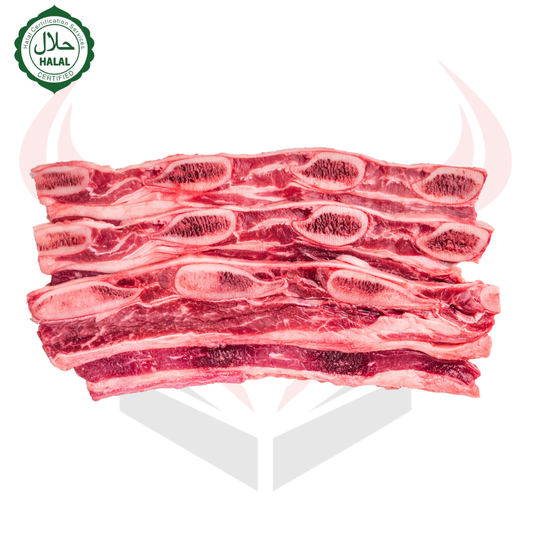 Costillas de res halal