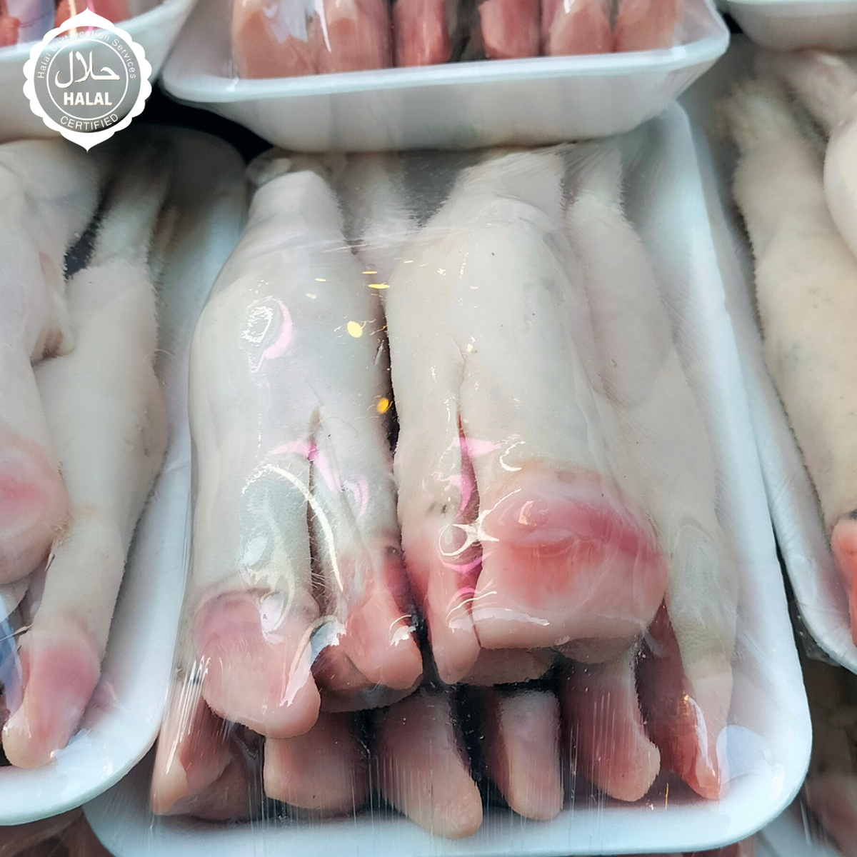 Lamb Feet White (1 lb) – Halal MeatyBox